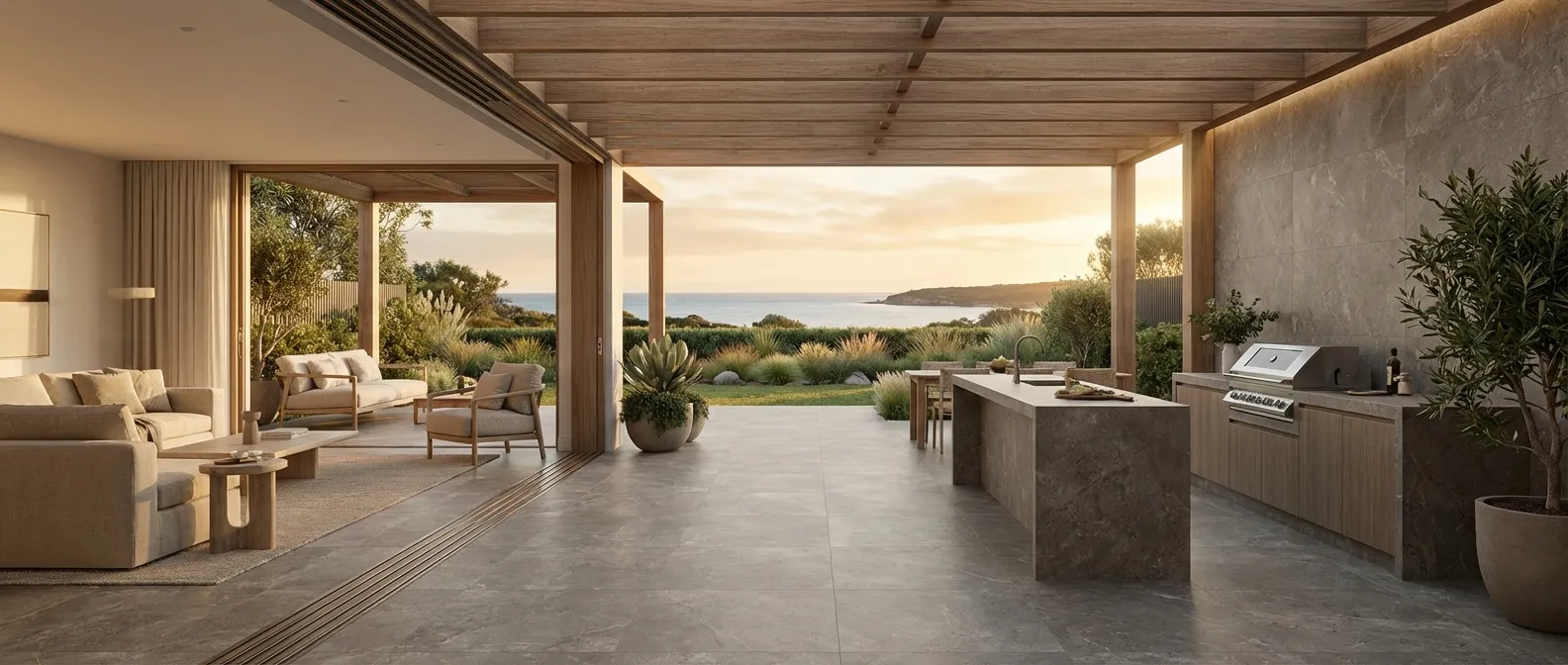 Fesata Cinder Tile In-Situ